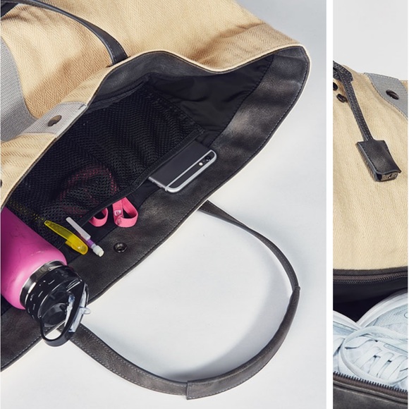 Fabletics The Canal Day Tote Duffle Travel Bag - Picture 2 of 13